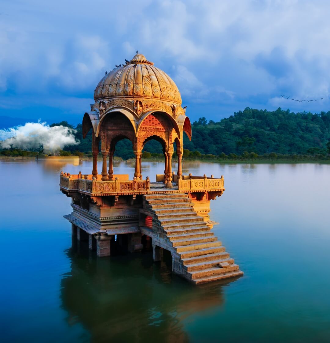 Gadisar lake in Jaisalmer