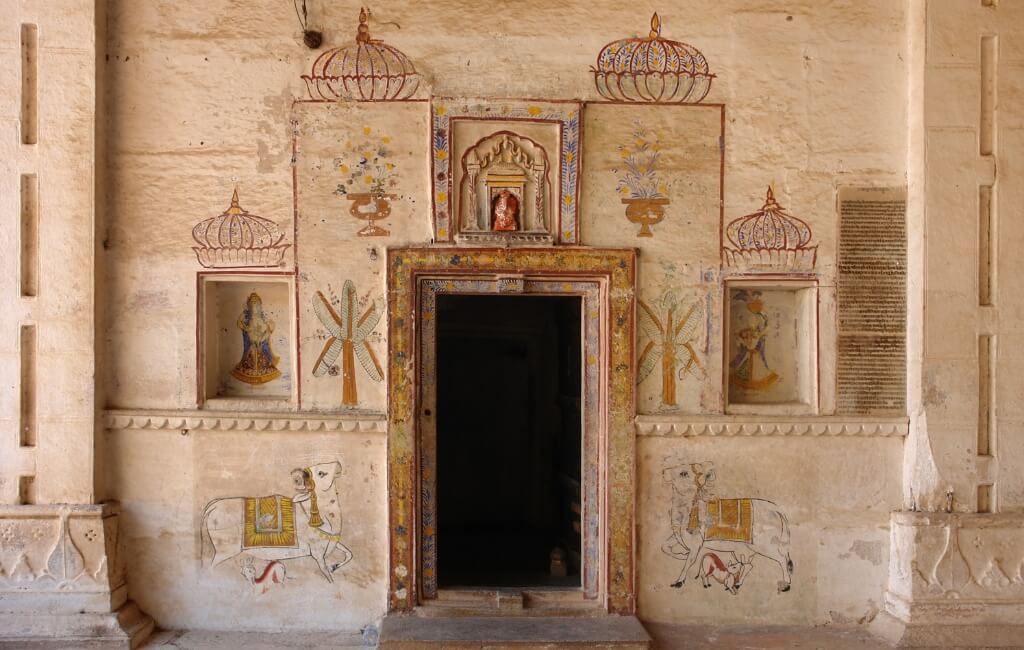 Architecture in Bundi Palace