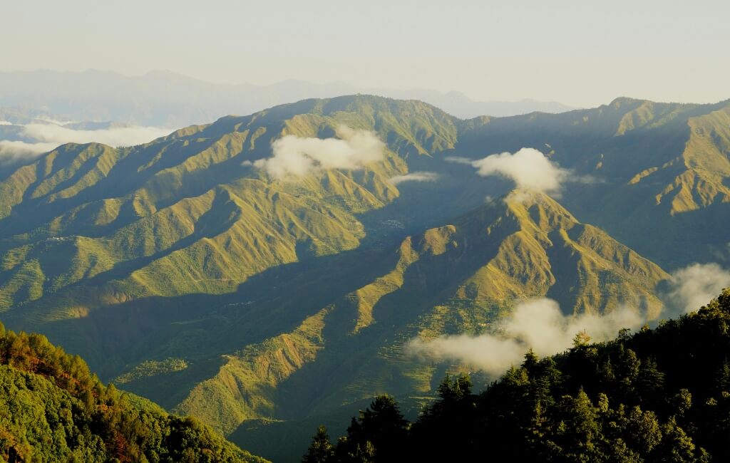 Dehradun mountain view
