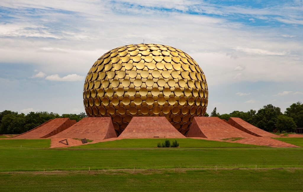 Matrimandir in Pondicherry