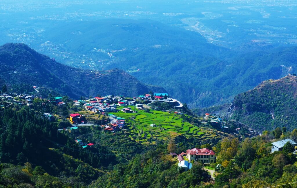 Mountain view in Mussoorie
