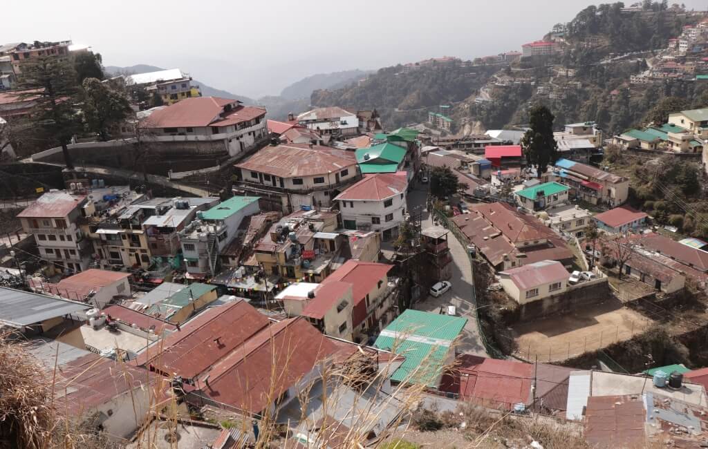 Mussoorie view from Landour