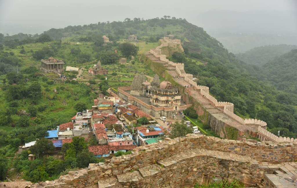 Walls of Kumbhalgarh Fort